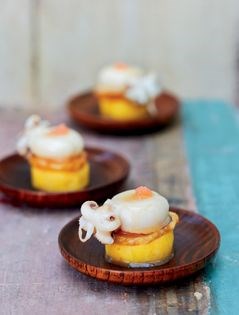 Causa of baby cuttlefish