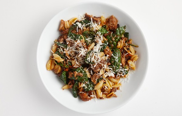 Cavatelli with pork ragu