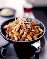 Cavatelli with spicy winter squash