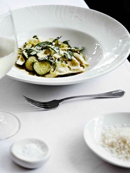 Cavatelli with zucchini