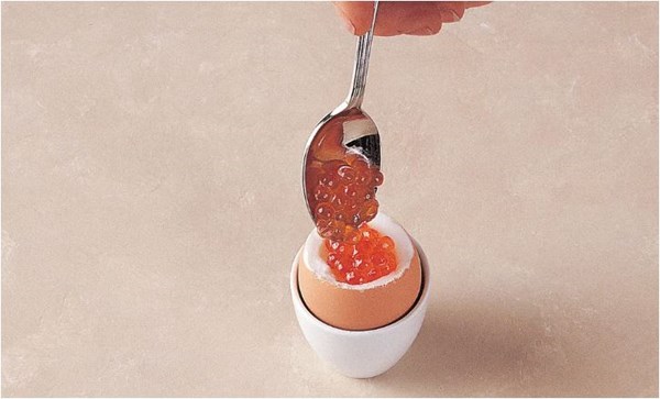 Caviar eggs
