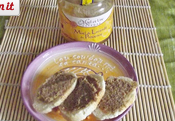 Caviar of aubergines with honey and rosemary