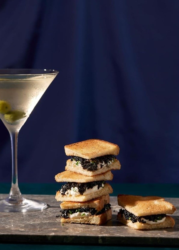 Caviar sandwich