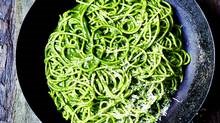 Cavolo nero & olive oil spaghetti