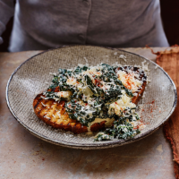 Cavolo nero in Parmesan cream