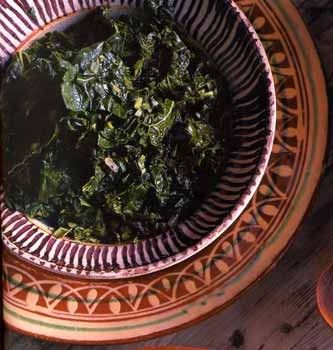 Cavolo nero with cilantro