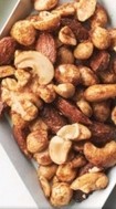 Cayenne-spiced mixed nuts