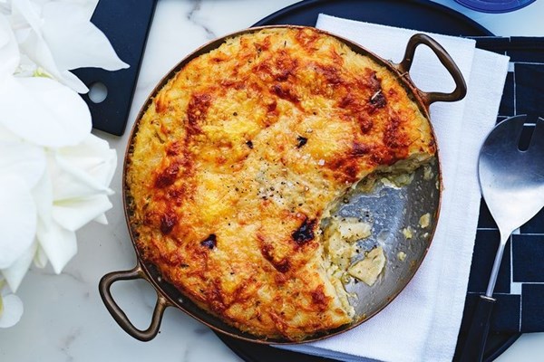 Celeriac & Gruyère gratin