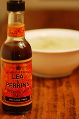 Celeriac & Worcestershire soup