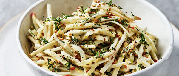 Celeriac and apple remoulade