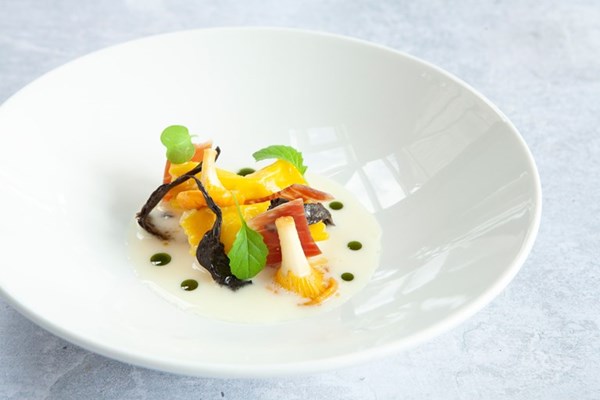 Celeriac and le Gruyère AOP agnolotti