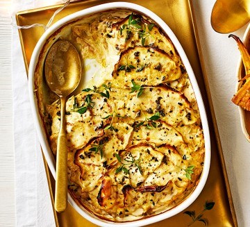 Celeriac dauphinoise