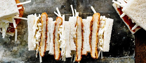 Celeriac katsu sando