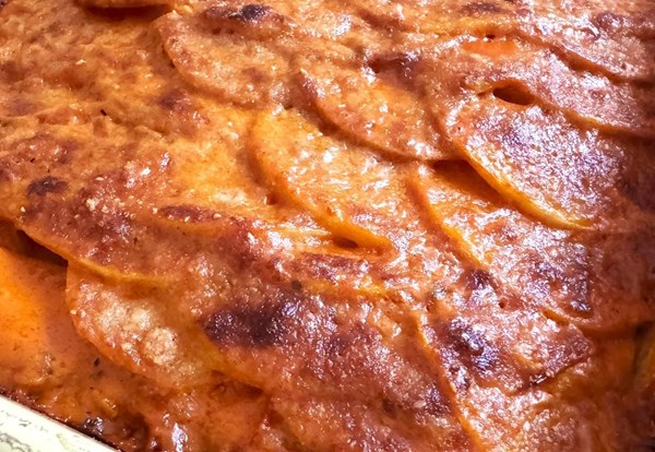 Celeriac "lasagna"