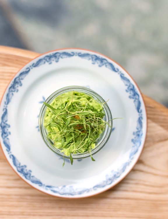 Celeriac, mustard and lovage