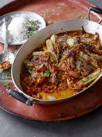 Celery alla Parmigiana