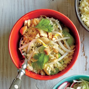 Celery and cashew couscous