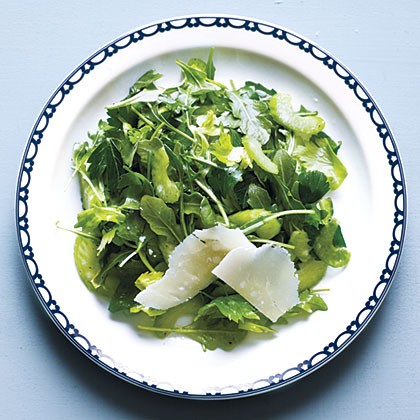 Celery and parsley salad