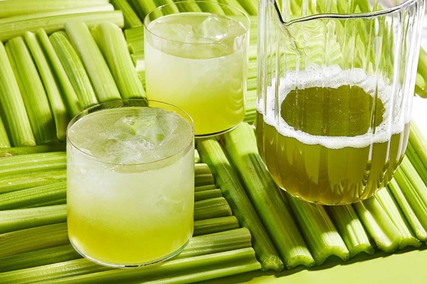 Celery and salt shrub