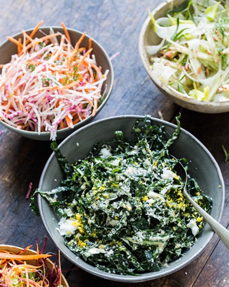 Celery, apple, and fennel slaw