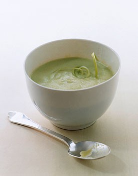 Celery apple gazpacho