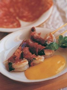 Celery, cabbage, and carrot salad with bay shrimp and curry dressing