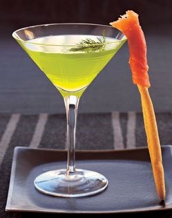 Celery-dill martini