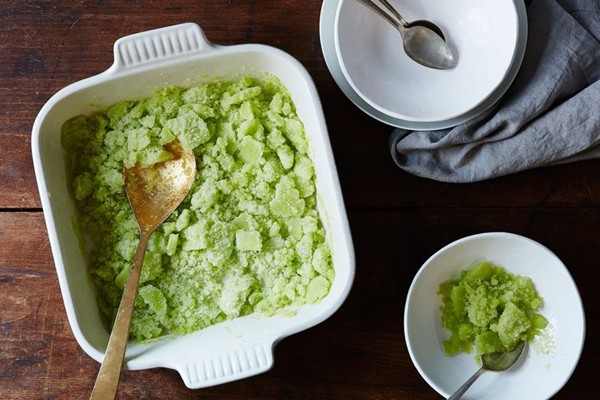 Celery granita