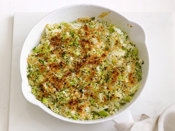 Celery gratin