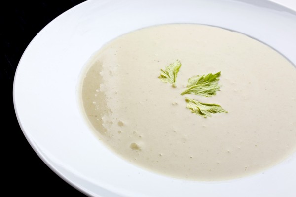 Celery heart velouté