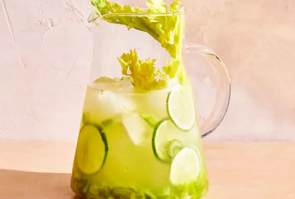 Celery-lime gimlet