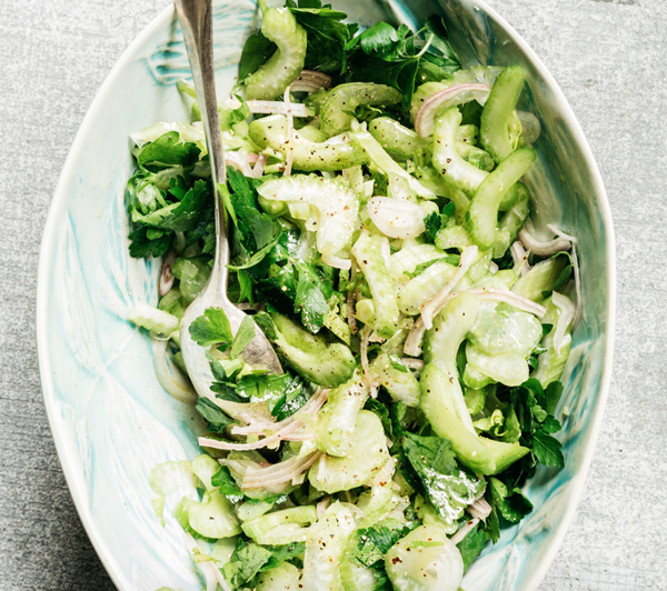 Celery parsley salad