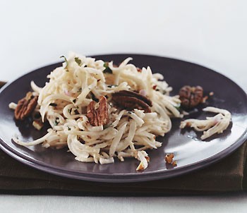 Celery-root and pecan salad