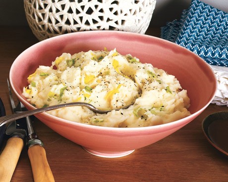 Celery root and potato mash