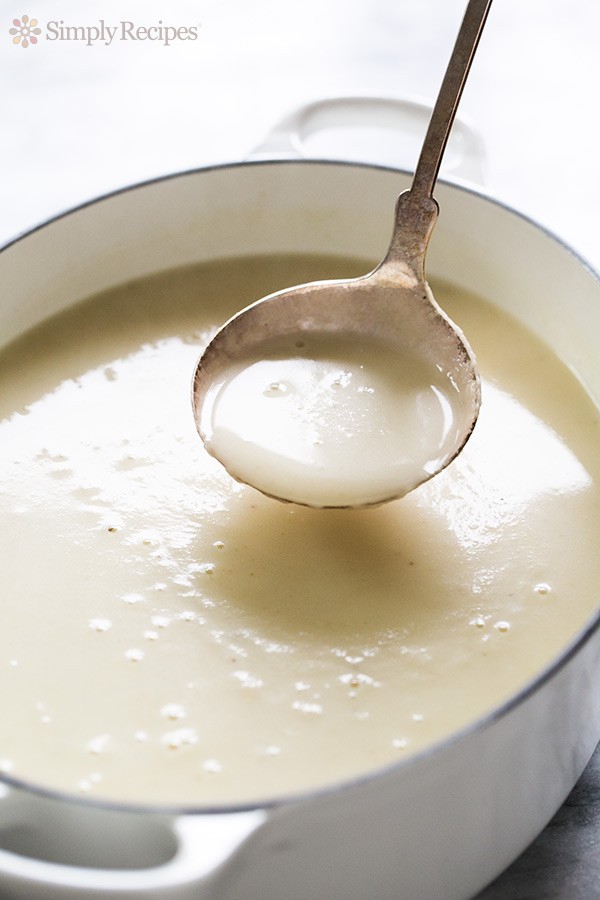 Celery root fennel soup