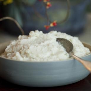 Celery root puree