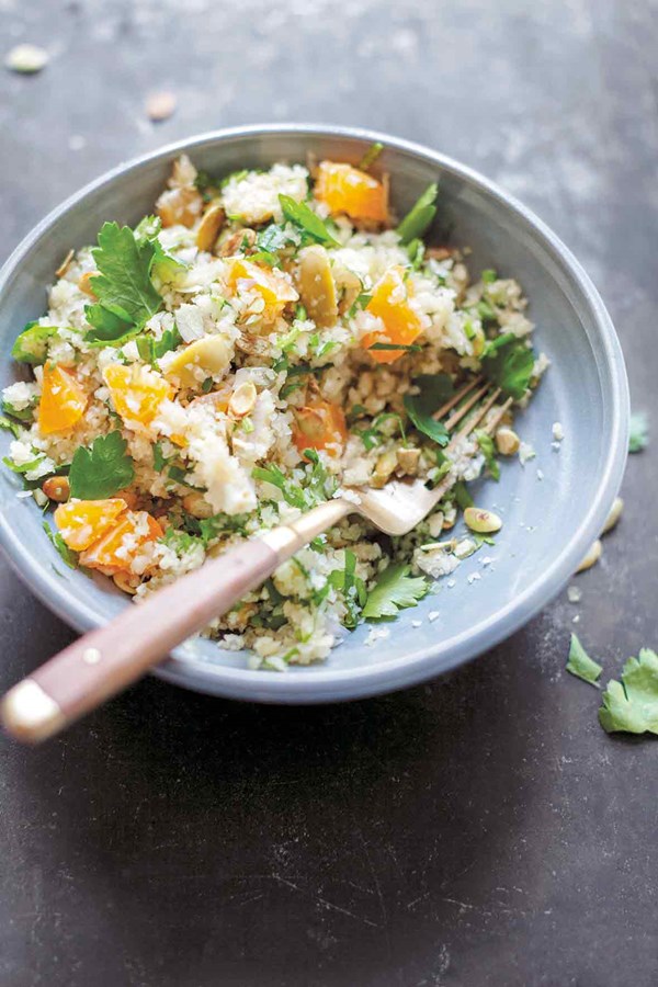 Celery root salad with clementines