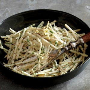 Celery root slaw