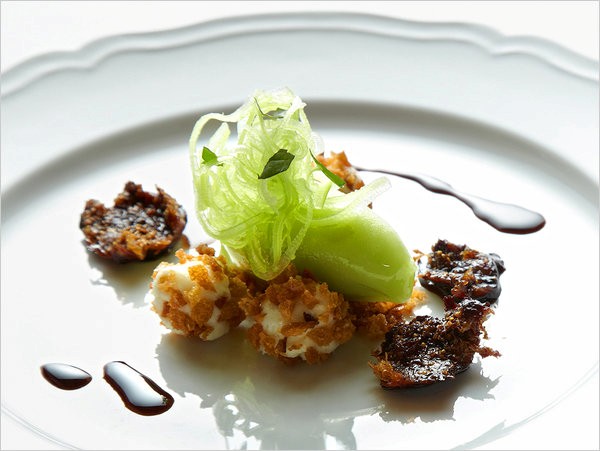 Celery sorbet