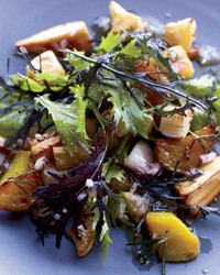 Cellared-vegetable salad