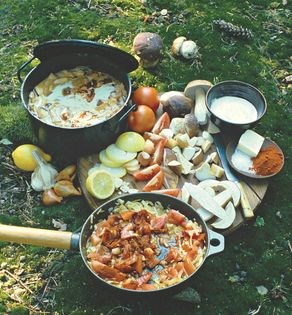 Ceps with paprika