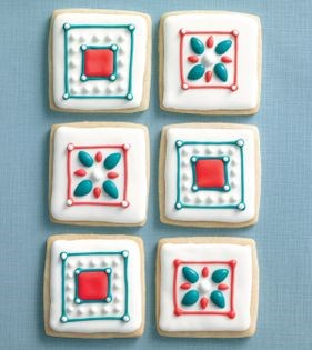Ceramic tile cookies