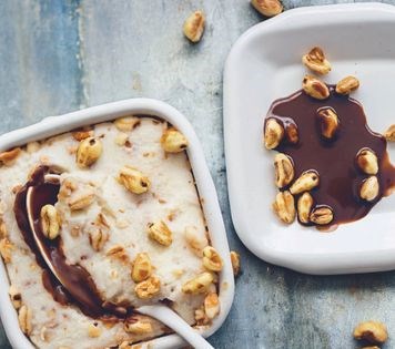 Cereal and milk ice cream