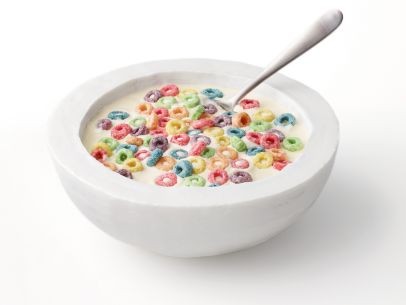 Cereal-bowl cake