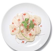 Ceviche-style scallops