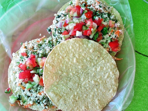 Ceviche tostadas