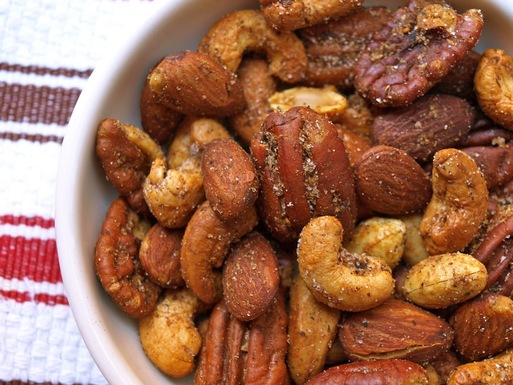 Chaat masala mixed nuts
