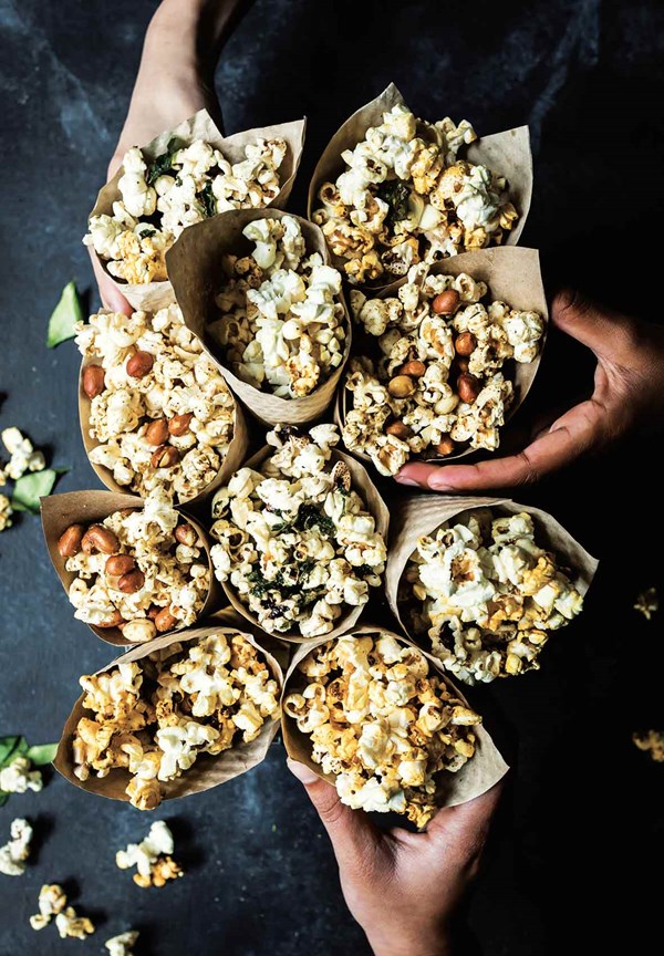 Chaat masala popcorn