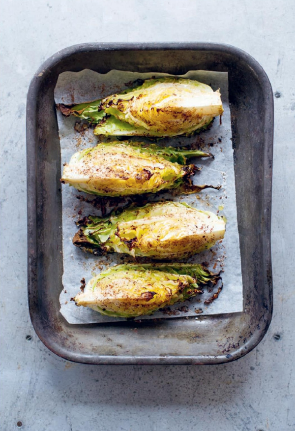 Chaat roasted cabbage