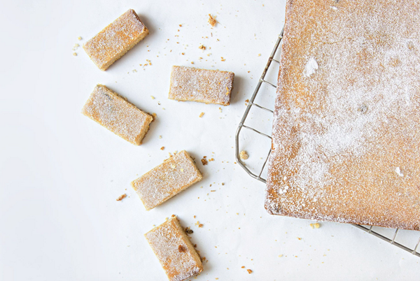 Chad Robertson's Kamut-chamomile shortbread cookies